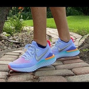 nike epic react flyknit aluminum